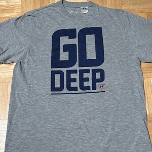 Under Armour Baseball Themed T-shirt